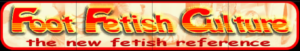 Foot fetish culture logo